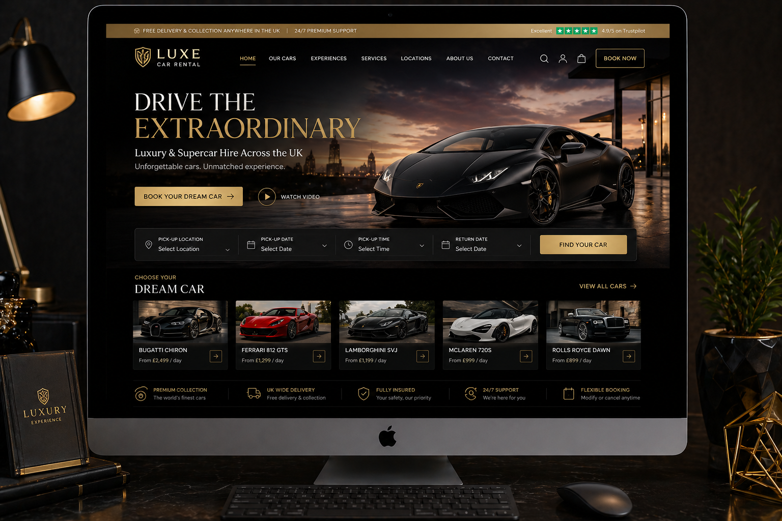 Premium website design by Harper and Holt