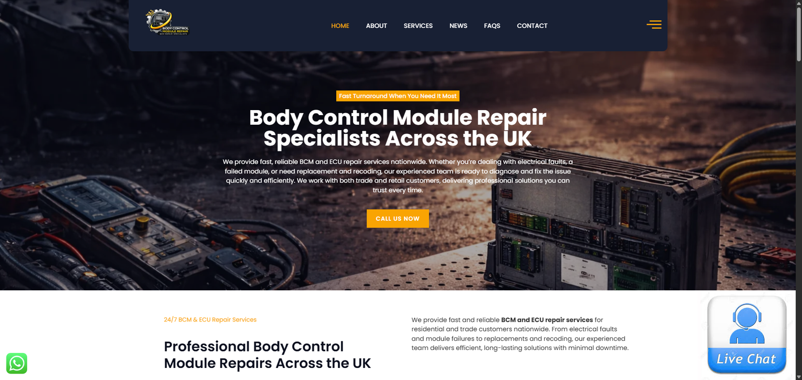 Body Control Module Repair