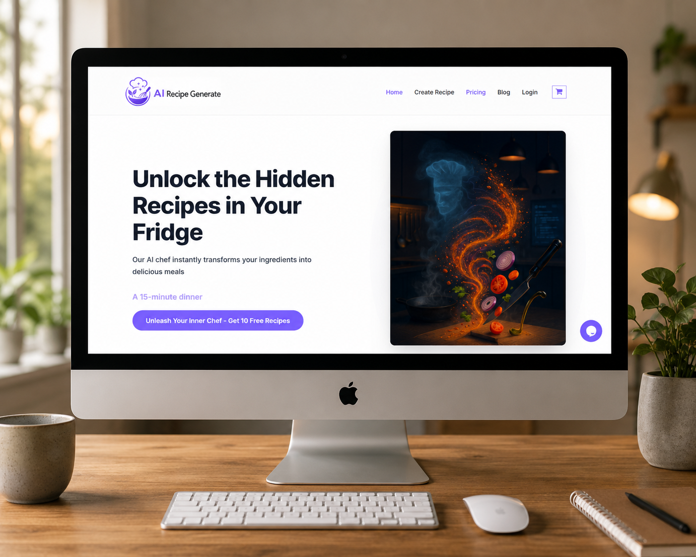Premium AI Recipe Generator Website Business | Custom Branded | Lifetime Hosting Included | WordPress AI Startup - Image 2