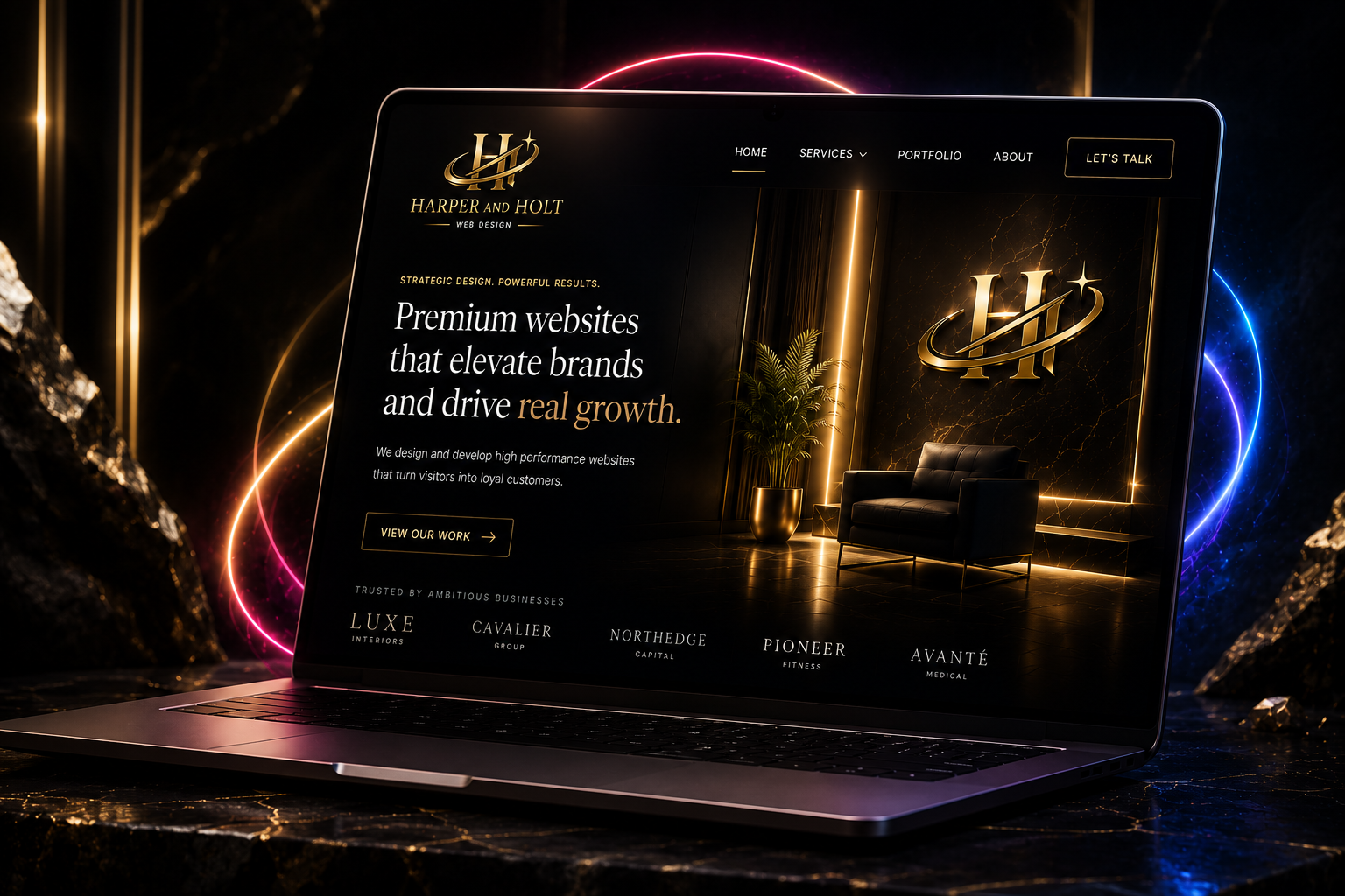 Website design by Harper and Holt