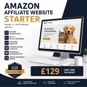 Amazon Affiliate Website — Starter