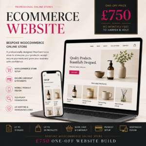 Ecommerce Website – 10 Page WooCommerce Online Store